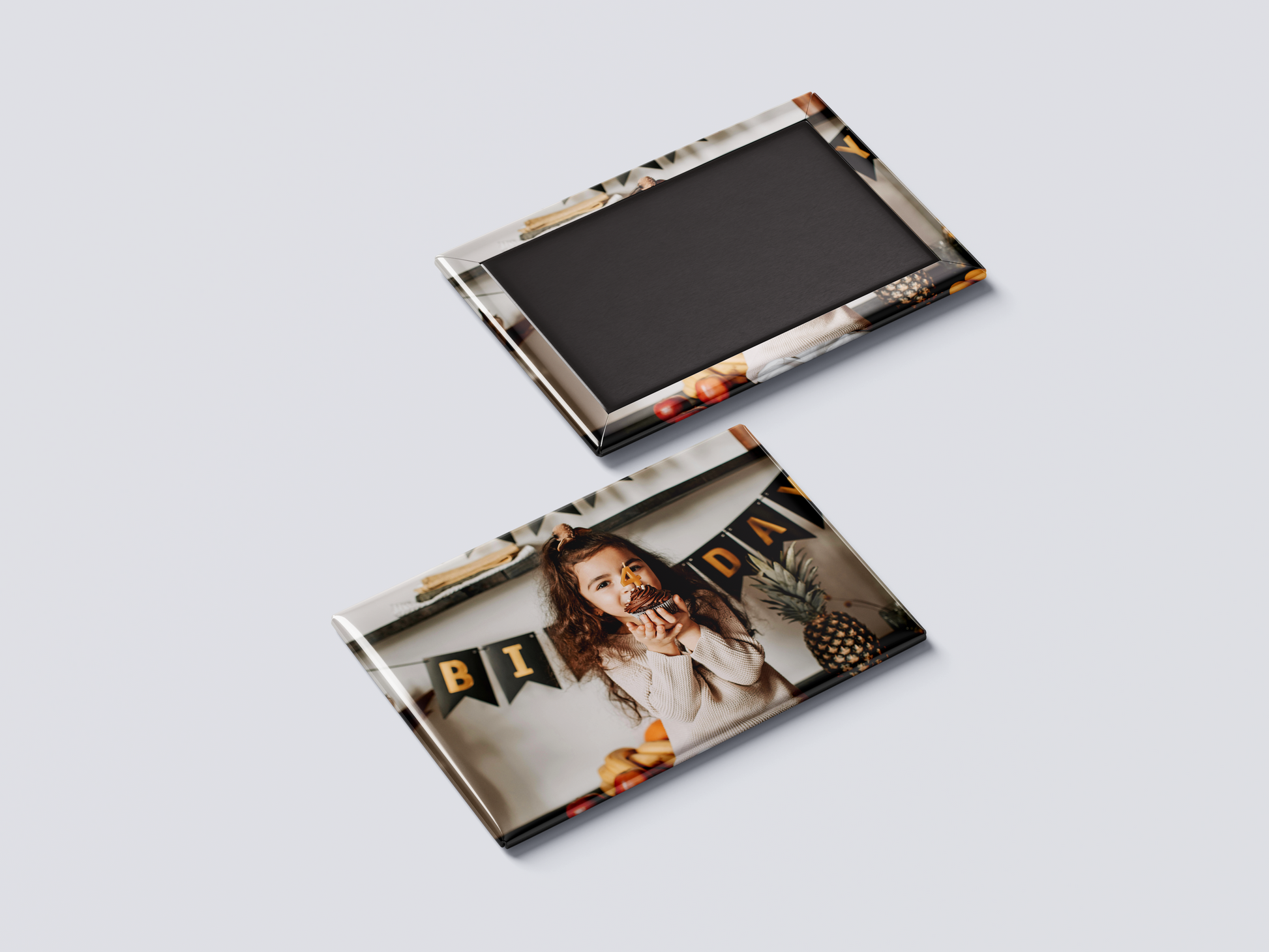 1 Custom Photo Magnet 5.5cm x 7.5cm – Personalised Fridge Magnet