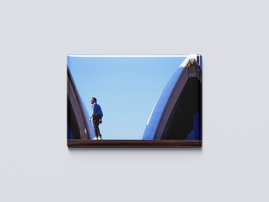 1 Custom Photo Magnet 5.5cm x 7.5cm – Personalised Fridge Magnet