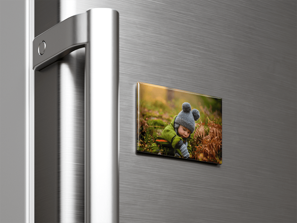 5 Custom Photo Magnet 5.5cm x 7.5cm – Personalised Fridge Magnet