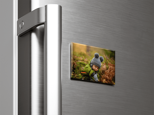 3 Custom Photo Magnet 5.5cm x 7.5cm – Personalised Fridge Magnet
